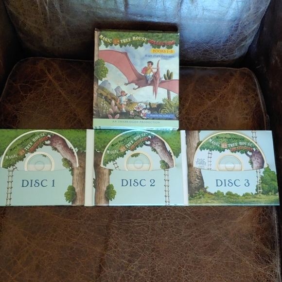 NEW Magic Tree House Collection Books 1-8 CD Set - Picture 2 of 4